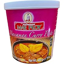 MAE PLOY イエローカレーペースト　16個 Amazon | MAE PLOY メープロイ タイイエローカレーペースト 400g | MAE